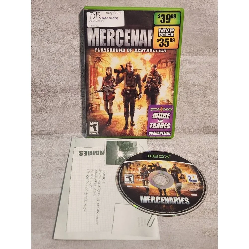 Mercenaries for Original Xbox